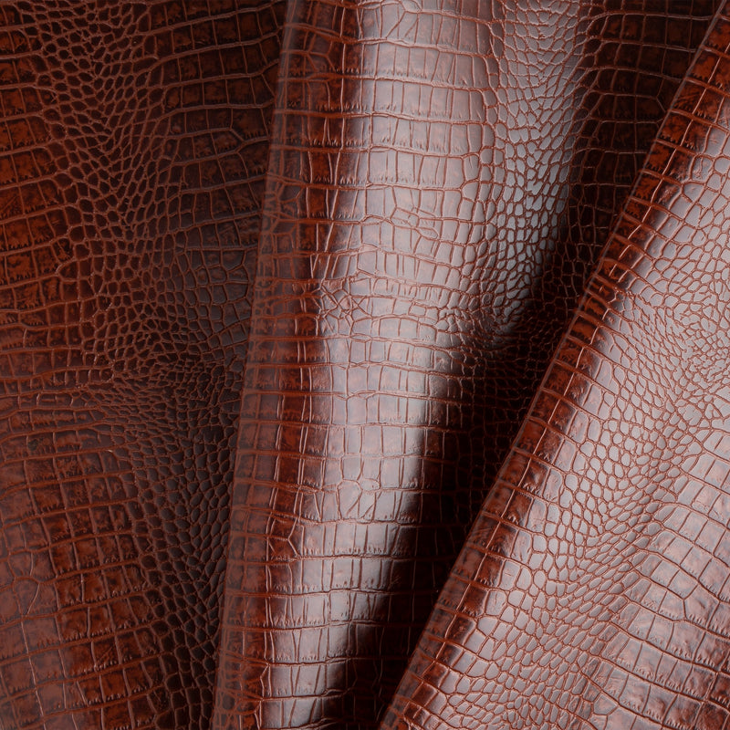 Mauri Croc Embossed Designer Double épaule