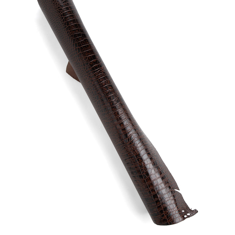 Mauri Croc Embossed Designer Double épaule