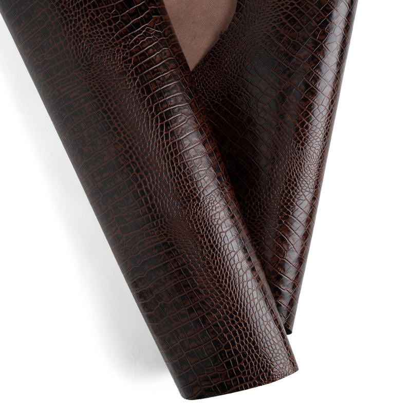 Mauri Croc Embossed Designer Double épaule