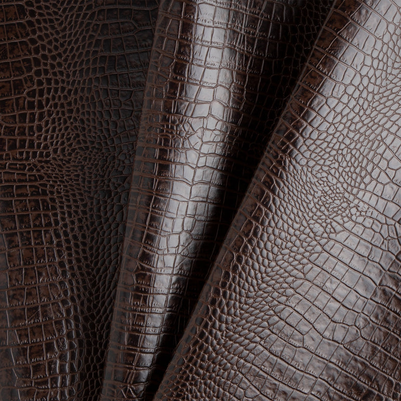 Mauri Croc Embossed Designer Double épaule