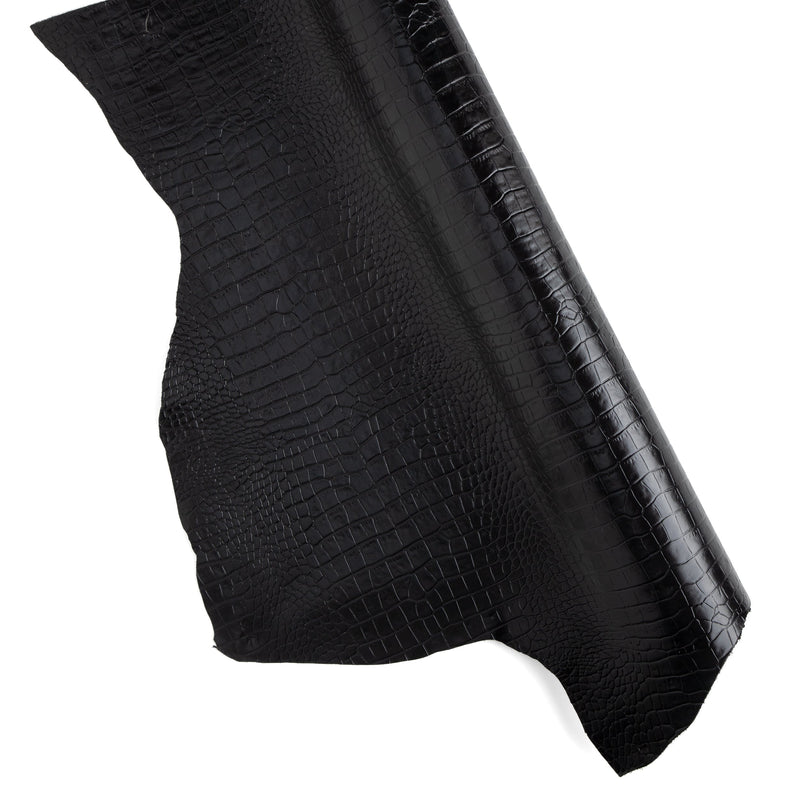Mauri Croc Embossed Designer Double épaule