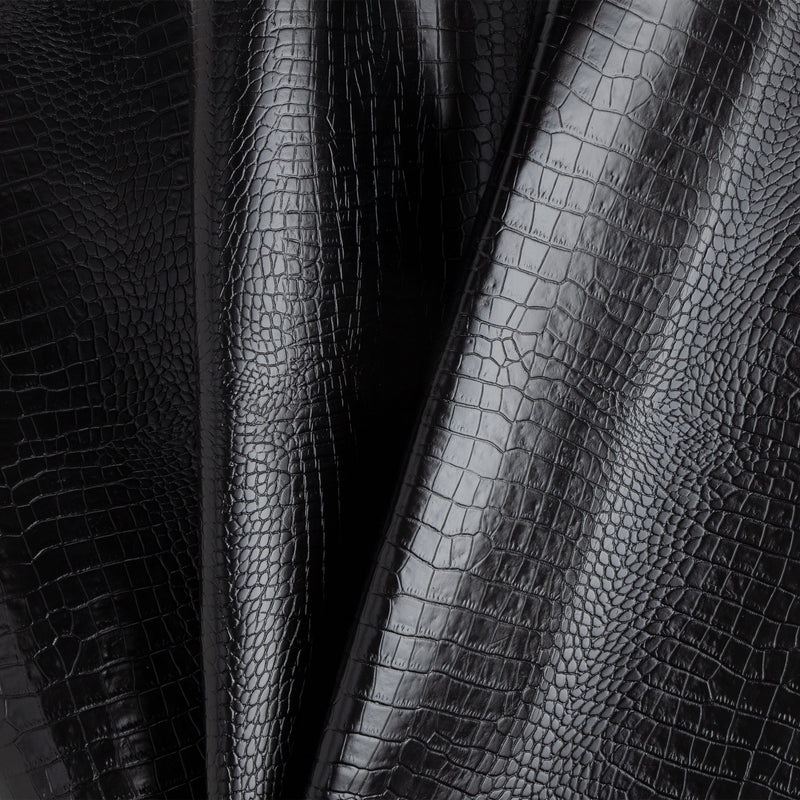 Mauri Croc Embossed Designer Double épaule