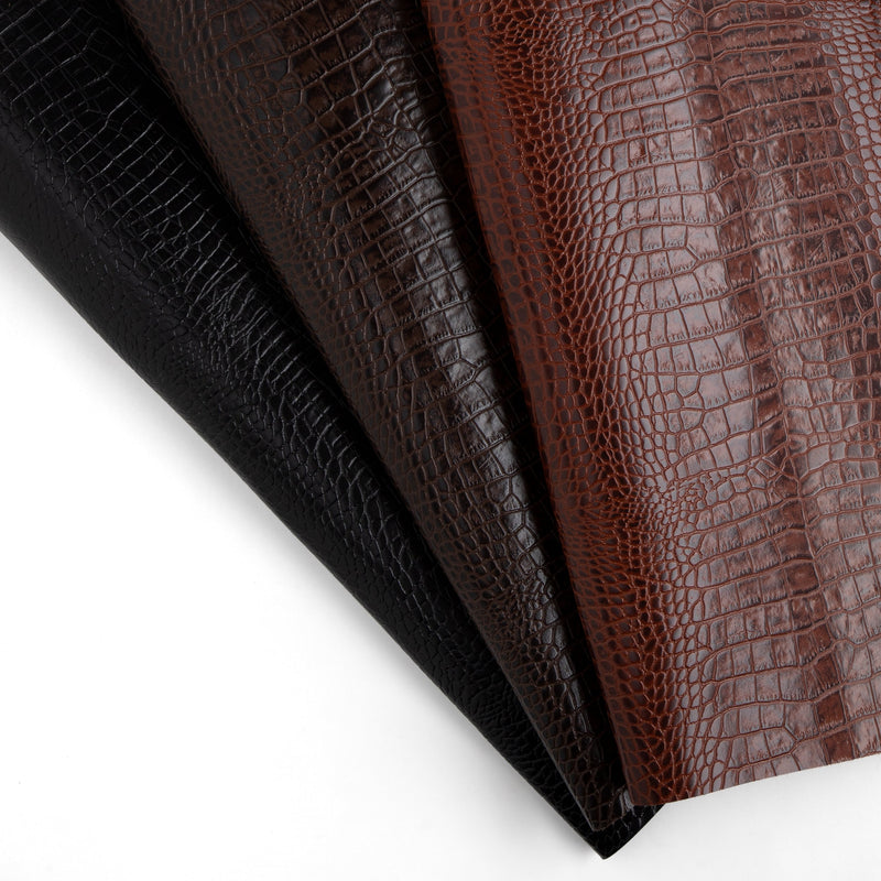 Mauri Croc Embossed Designer Double épaule