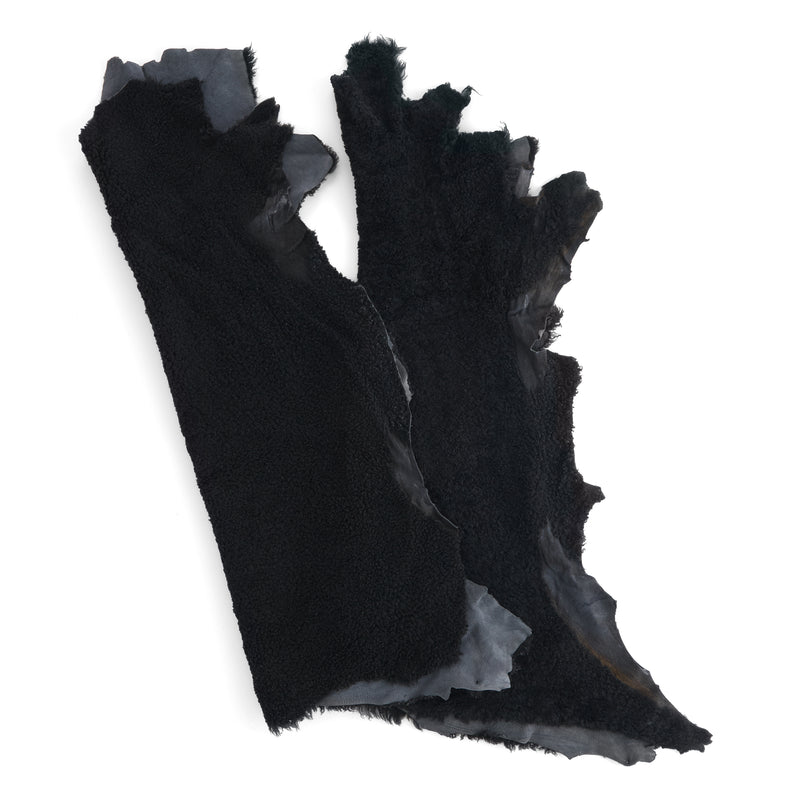 Hair-On Shearling Black