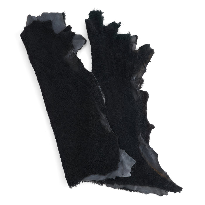Hair-On Shearling Black