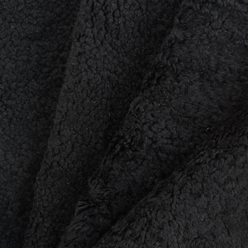 Hair-On Shearling Black