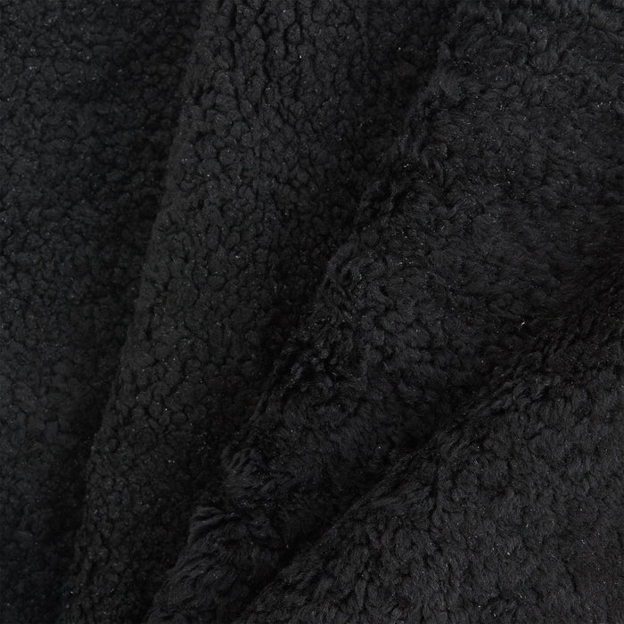 Hair-On Shearling Black