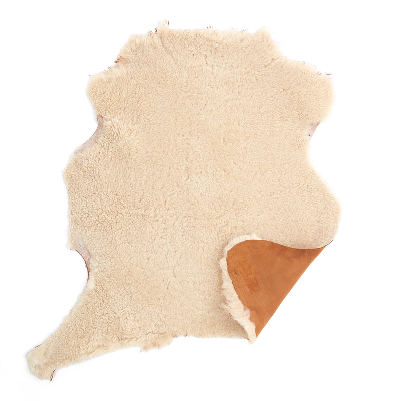 Shearling Natural & Tan