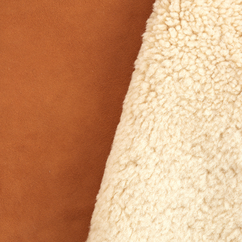 Shearling Natural & Tan