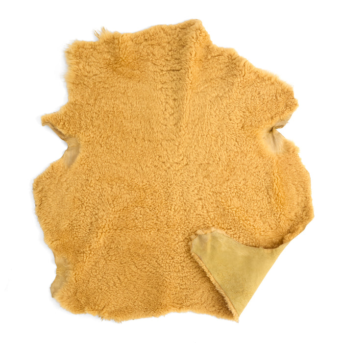 Luxe Hair-On Shearling Honey