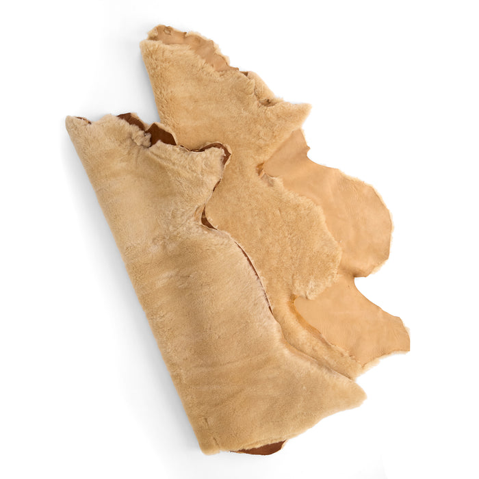 Luxe Hair-On Shearling Cognac