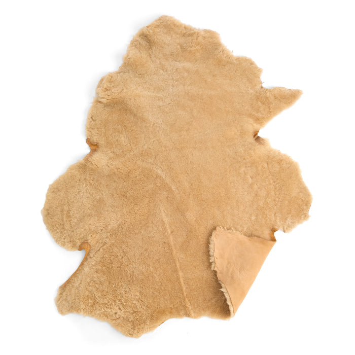 Luxe Hair-On Shearling Cognac