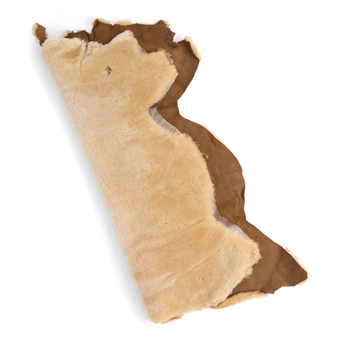 Luxe Hair-On Shearling Tobacco