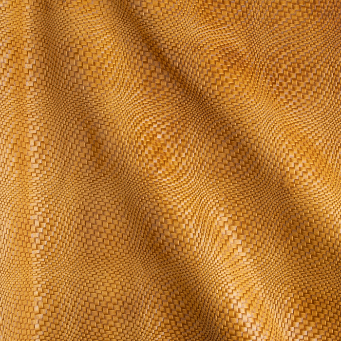Butan Woven Print Side Moutarde - VENTE FINALE