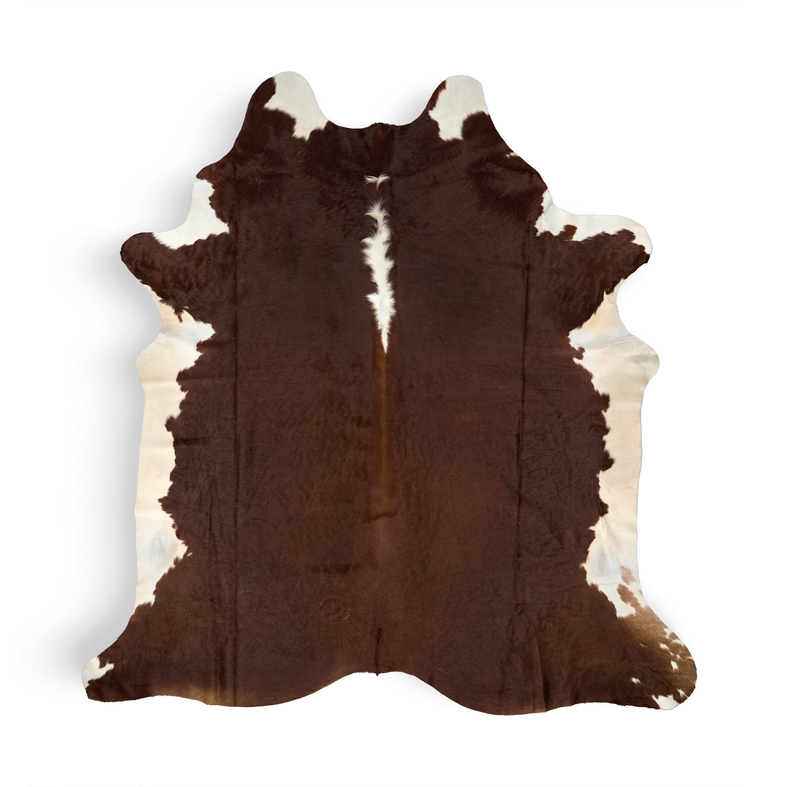 Hair-On Cowhide Rug Brown & White | Tandy Leather — Tandy Leather