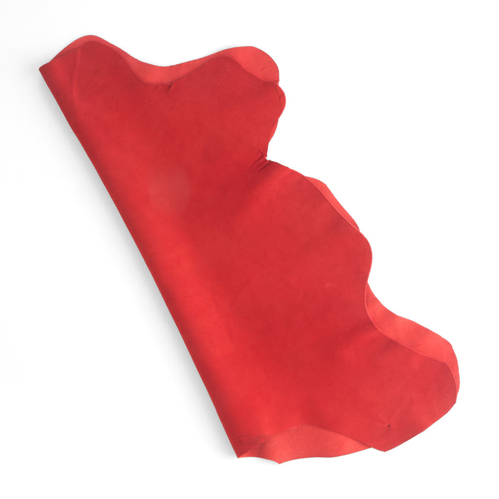 Suede Designer Small Skin Red