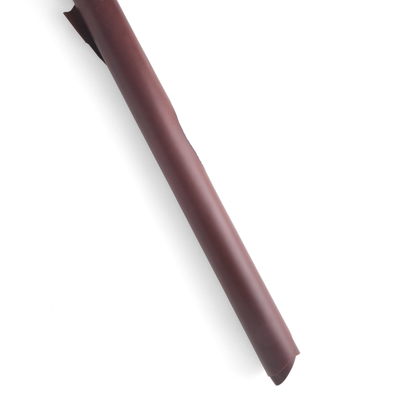 Cuero de vaca utilitario rojo marrón - VENTA FINAL