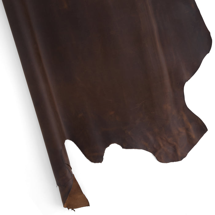 Kansas Cowhide Side Tobacco