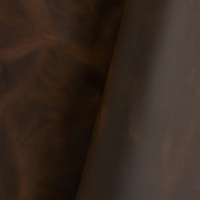 Kansas Cowhide Side Tobacco