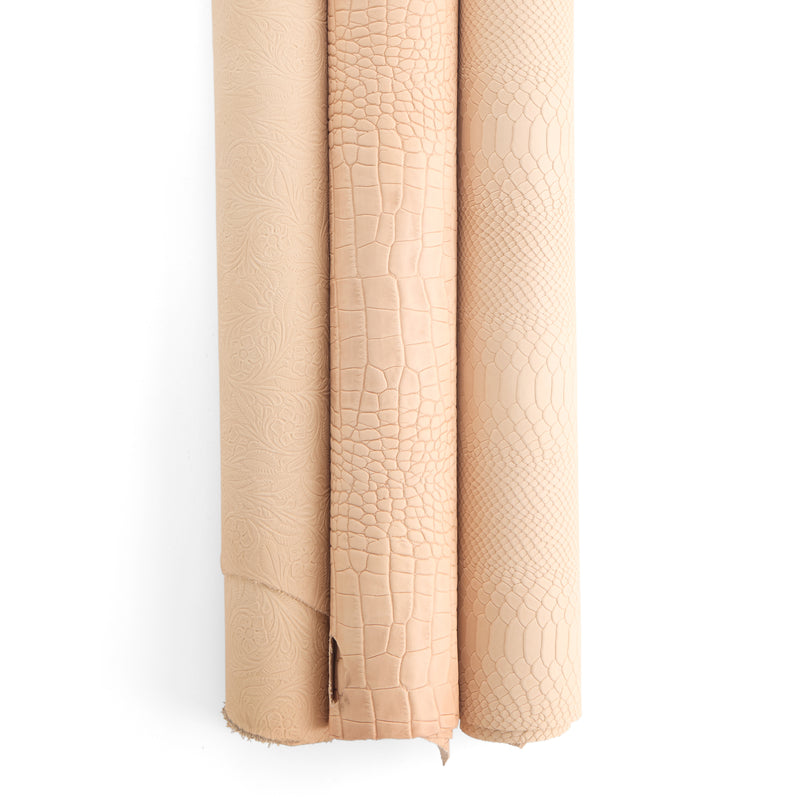 Embossed Veg-Tan Single Shoulder