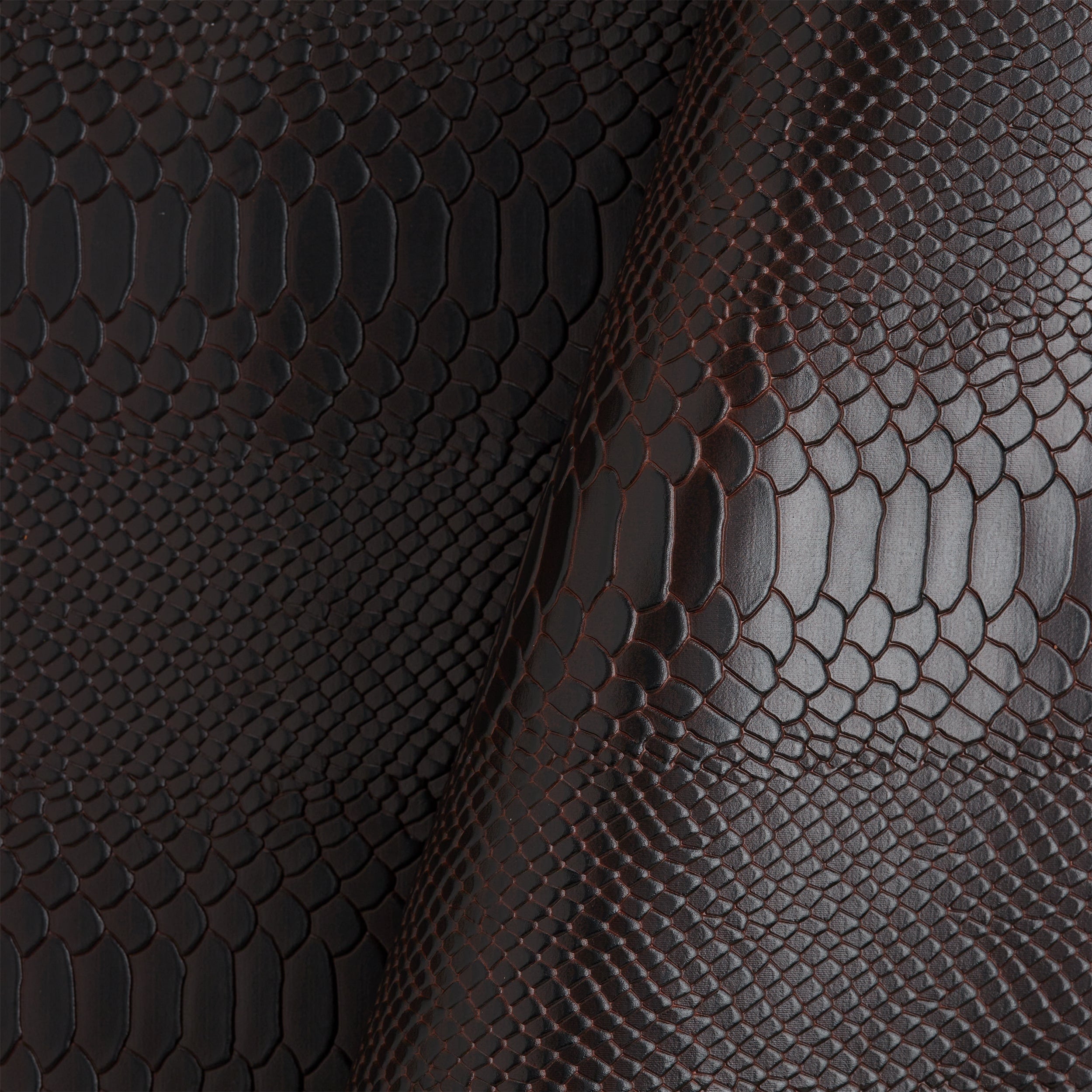 Python Embossed Texture On Leather Python Embossed Veg-Tan Single Shoulder — Tandy Leather, Inc.