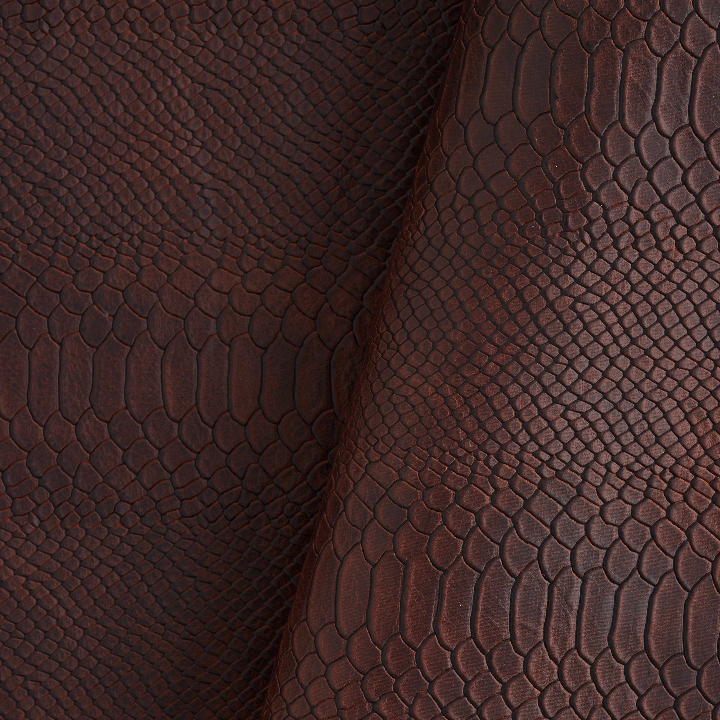 Python Embossed Veg-Tan Single Shoulder | Tandy Leather — Tandy Leather ...