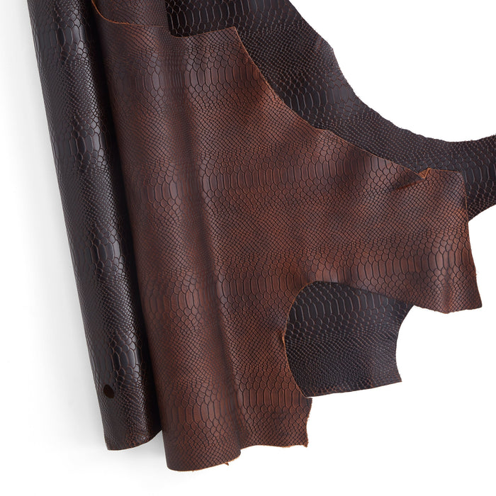 Python Embossed Veg-Tan Single Shoulder — Tandy Leather, Inc.
