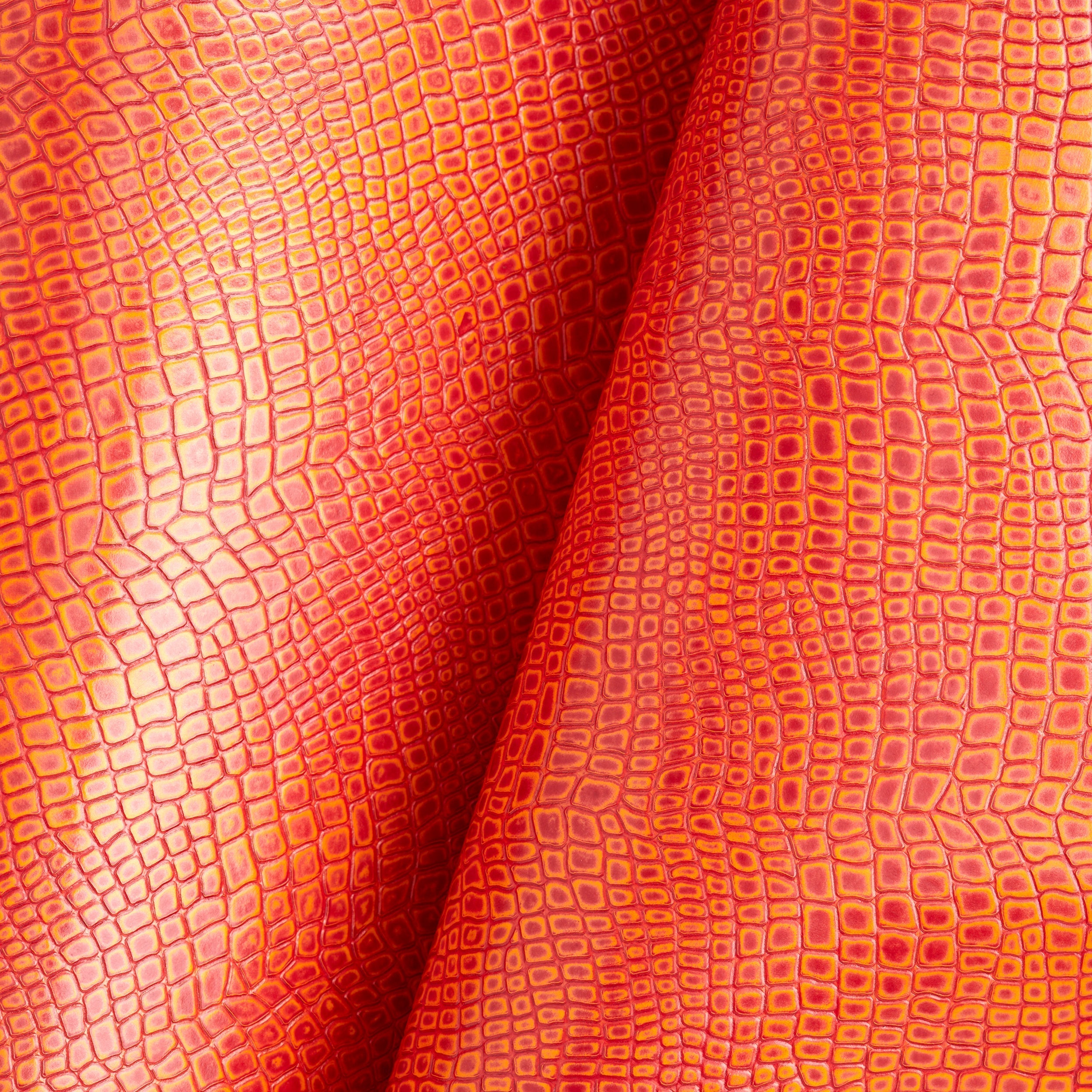 Croc Embossed Veg-Tan Single Shoulder | Tandy Leather — Tandy