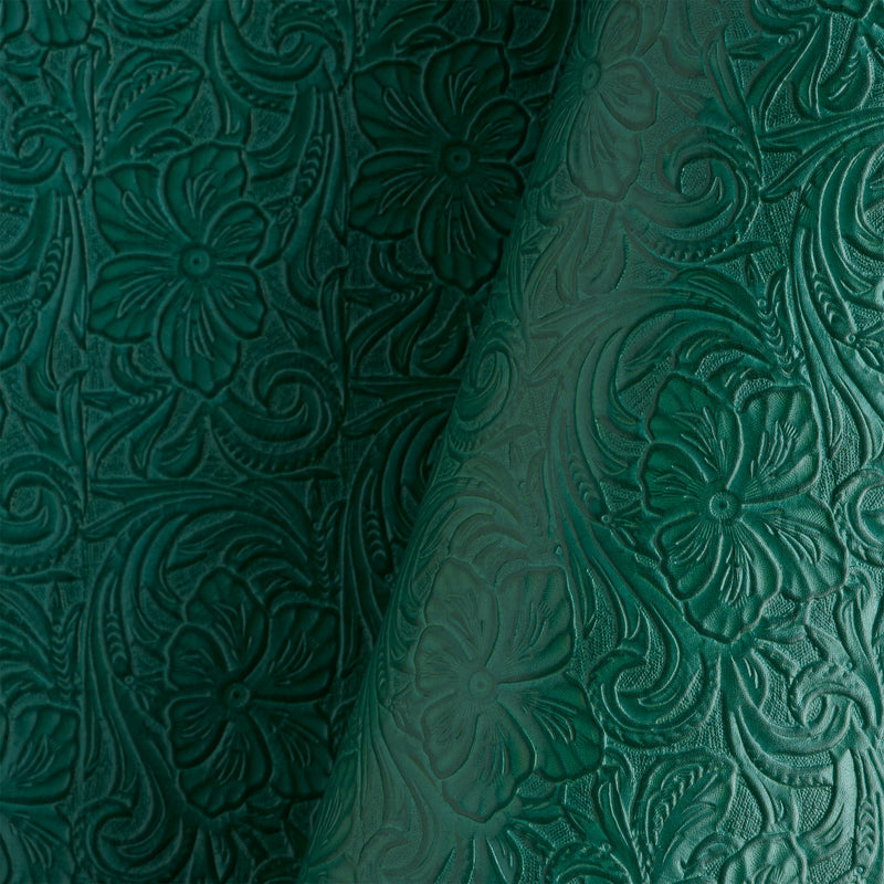 Floral Embossed Single Shoulder