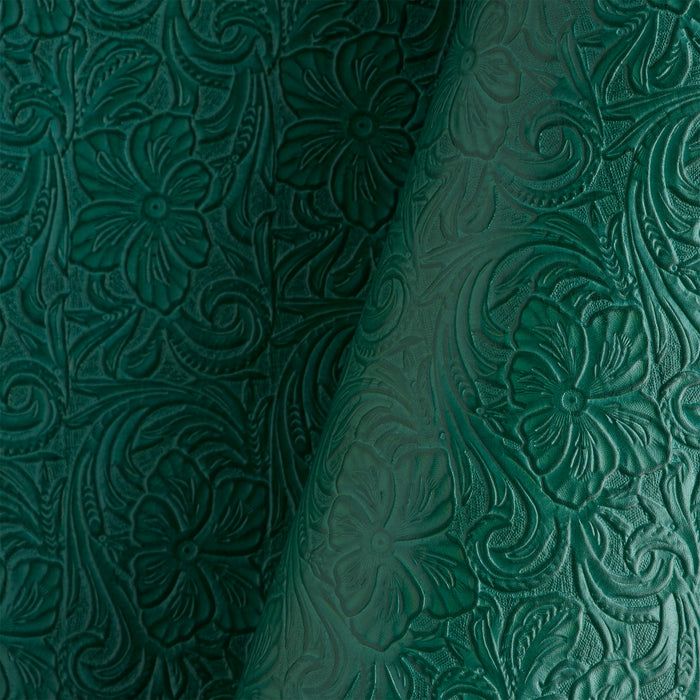 Floral Embossed Single Shoulder