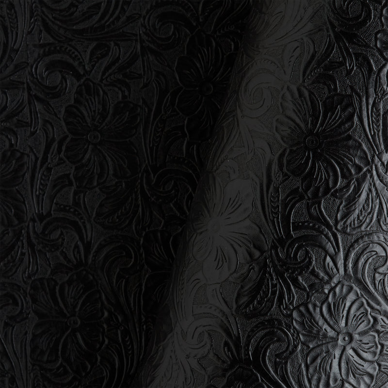 Floral Embossed Single Shoulder