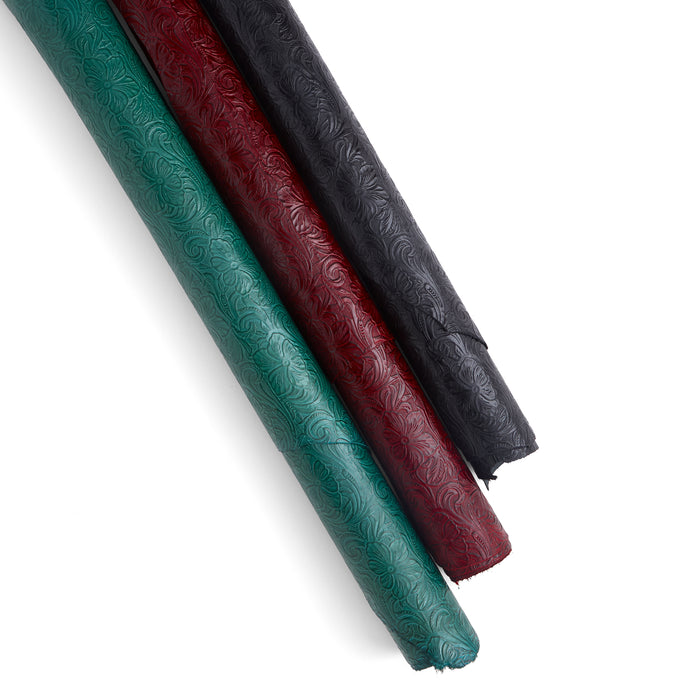 Floral Embossed Single Shoulder