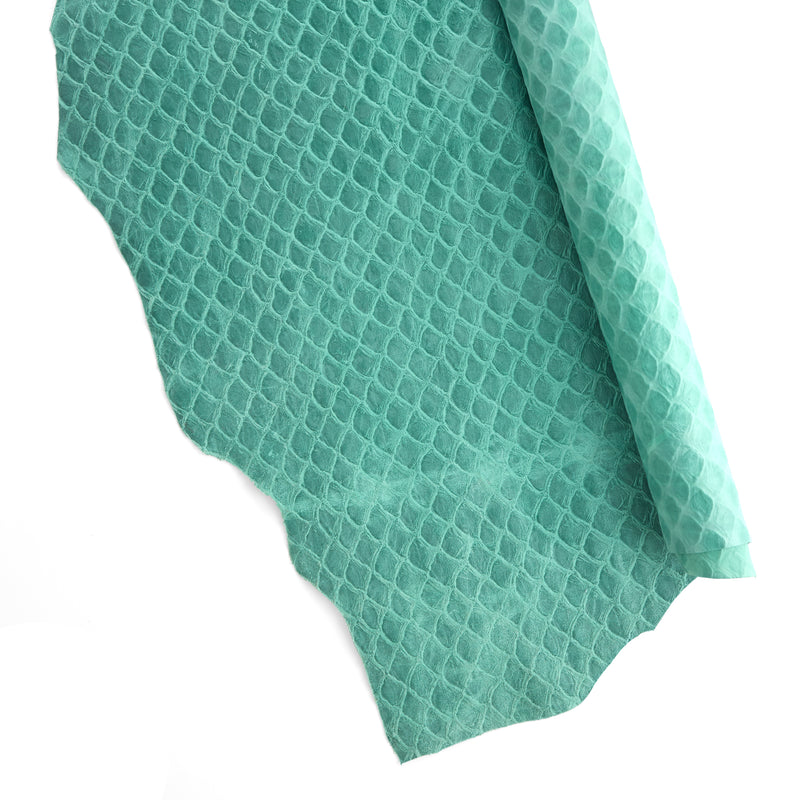 Scale Print Embossed Double Shoulder