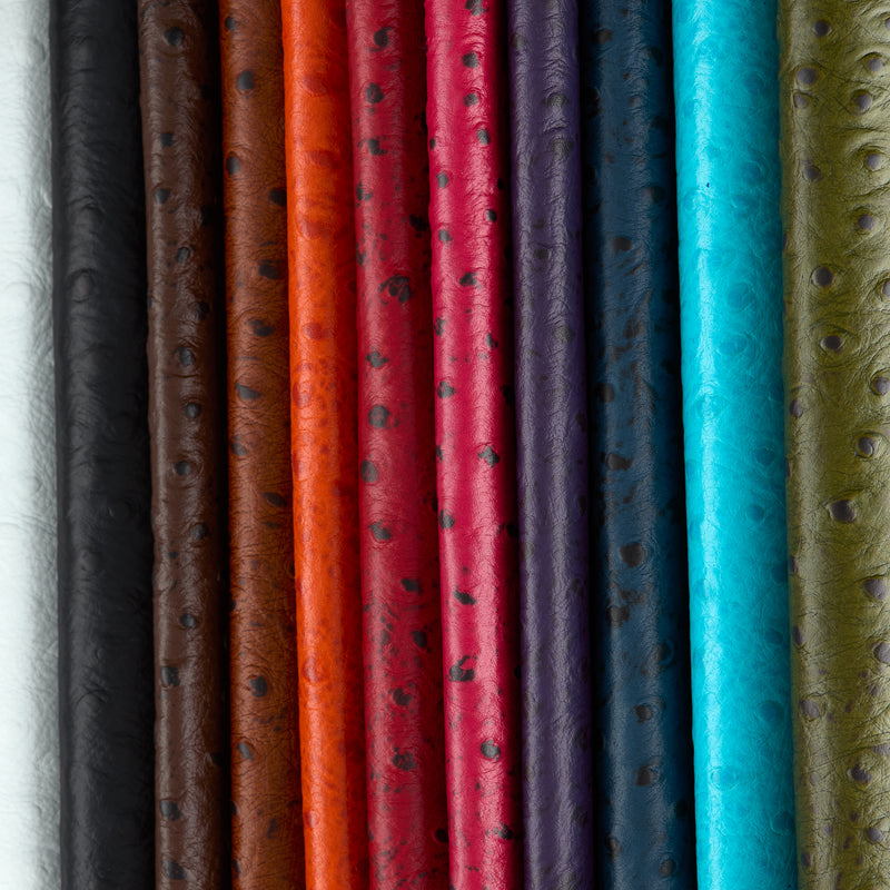 Ostrich Embossed Single Shoulder
