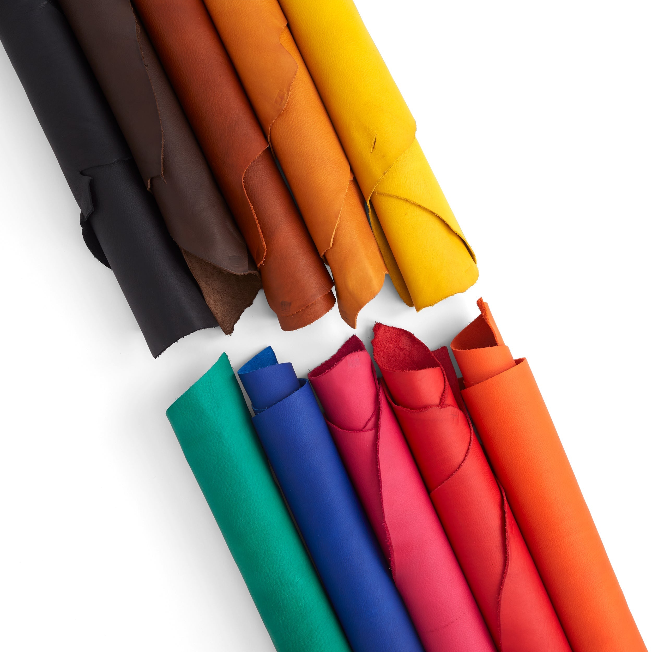 Vibrant Dyed Veg-Tan Double Shoulder | Tandy Leather — Tandy