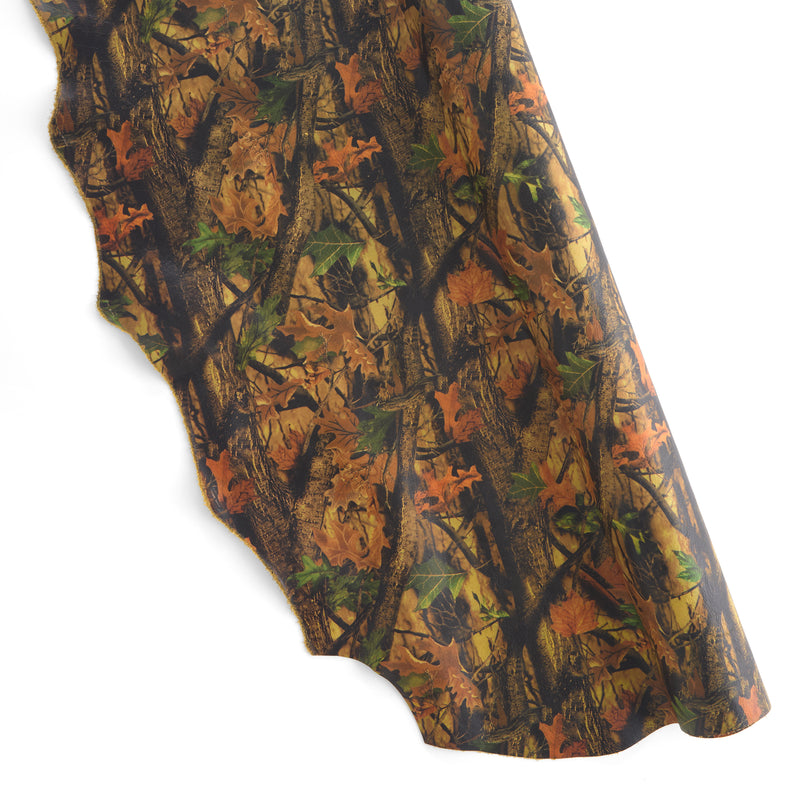Printed Leaf Camo Single Shoulder