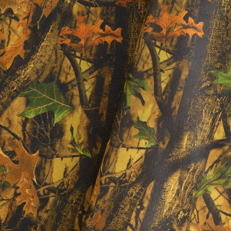 Printed Leaf Camo Single Shoulder
