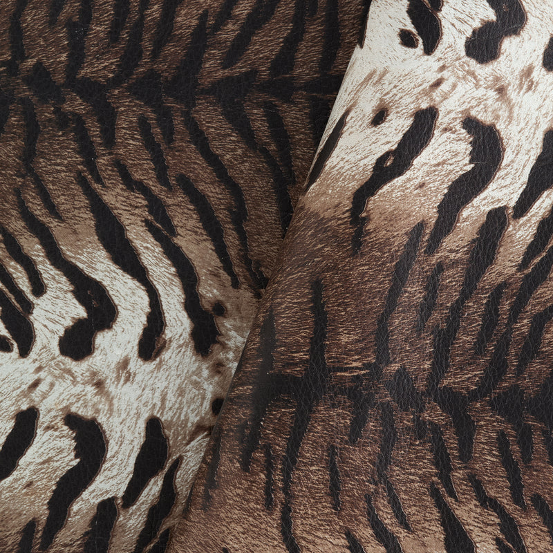 Tiger Print Single Shoulder Multi Brown