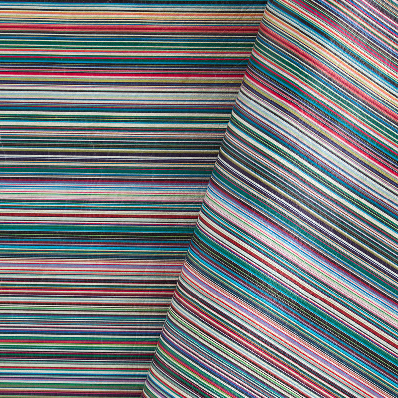 Printed Micro Multi Stripe Single Shoulder