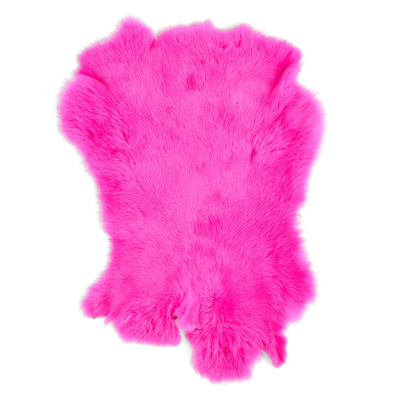 Dyed Rabbit Skin