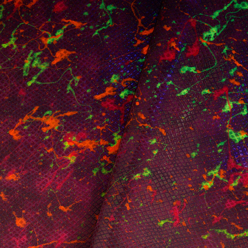 UV Reactive Snake Embossed Double Butt