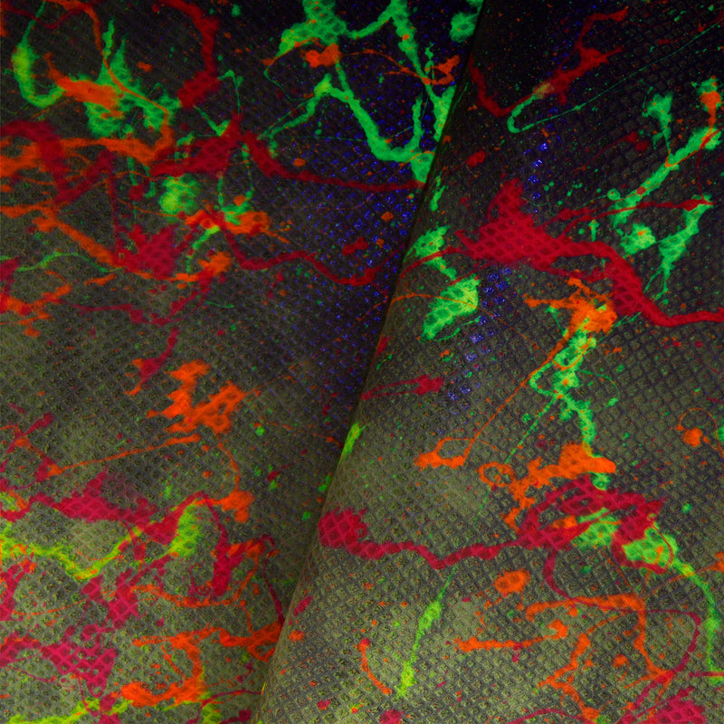 UV Reactive Snake Embossed Double Butt