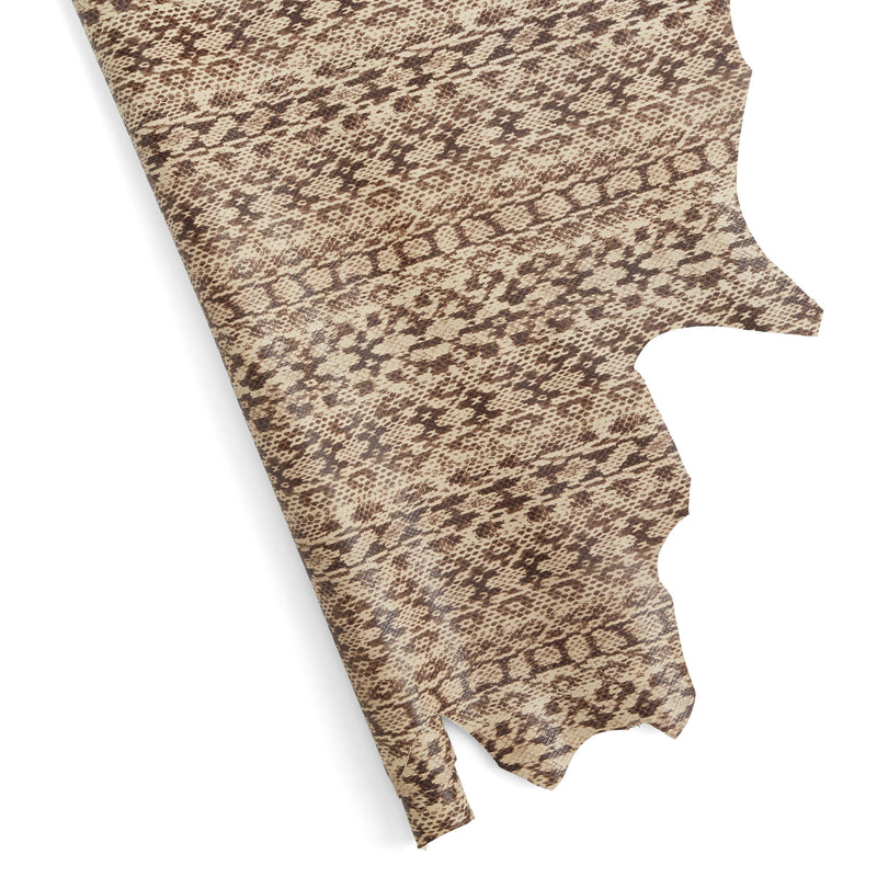 Diseño de piel de serpiente con estampado pequeño