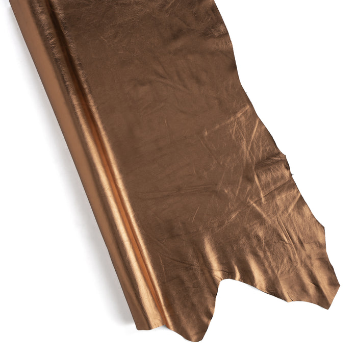Metallic Lambskin Copper
