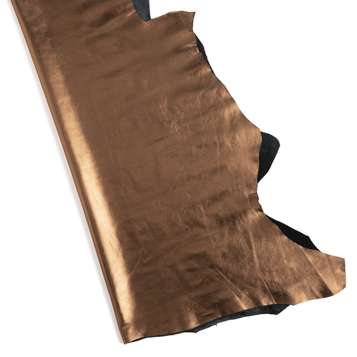 Metallic Lambskin Copper