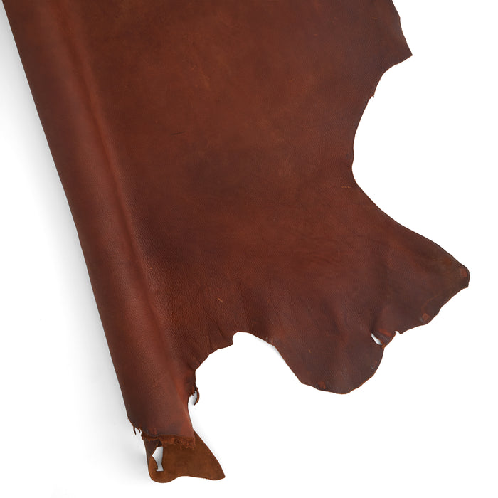 Utility Cowhide Side Cognac Brown