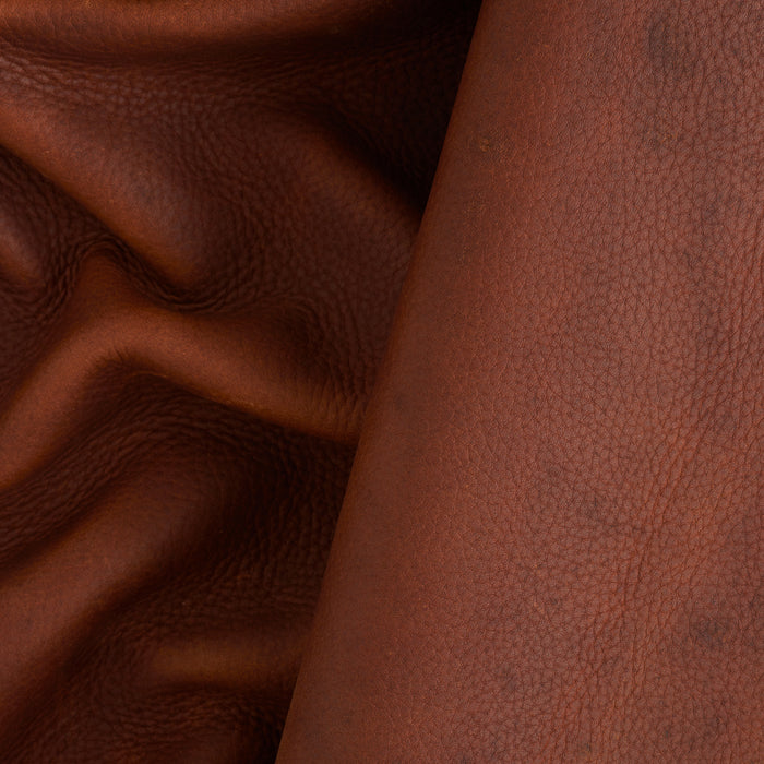 Utility Cowhide Side Cognac Brown