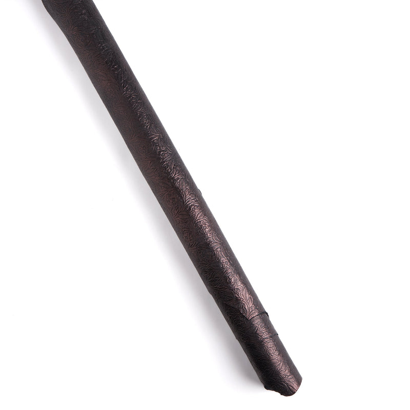 Doblé Hombrera Gofrado Floral Bronce Oscuro - VENTA FINAL