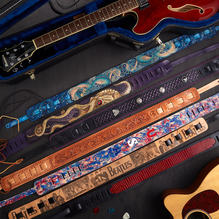 Guitar Strap Leather Pack of 10