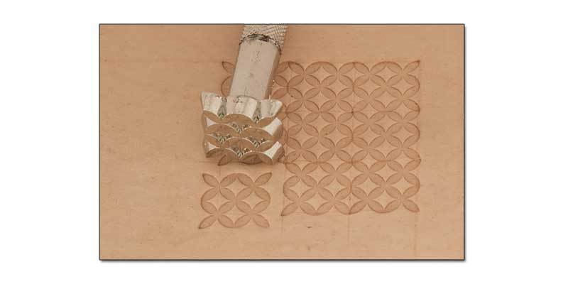 Tandy Leather Craftool Butterfly Stamp (K161) - Leather Decorating & Tooling Tool